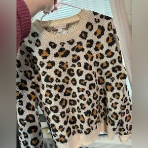 Knox Rose Animal Print Sweater
